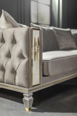 Chesterfield Sofa xxl Couch Upholstery big Sofas Design Furniture Furnishings