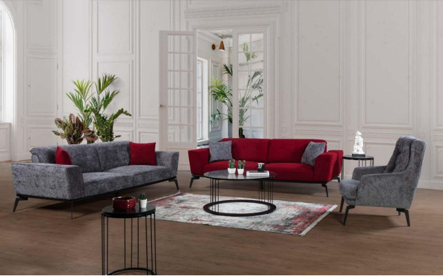 Armchair Single Seater Luxury Upholstery Furniture Living room Armchair Textile Lounge