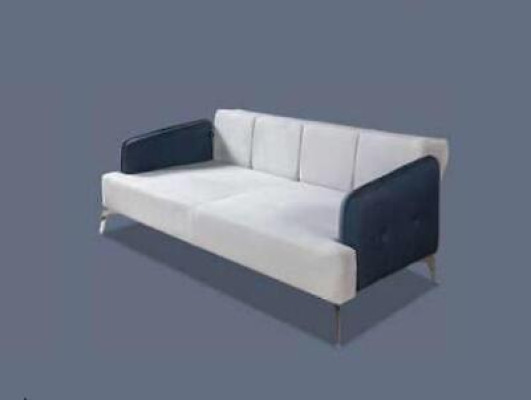 Living room Sofa 3 Seater White Sofas Couch Upholstery Furniture Three Seater