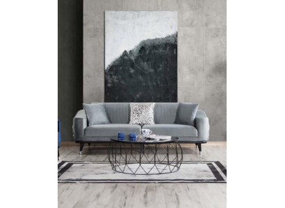 Luxury Sofa Three Seater 3 Seater Sofas Living room Couch Fabric Design new