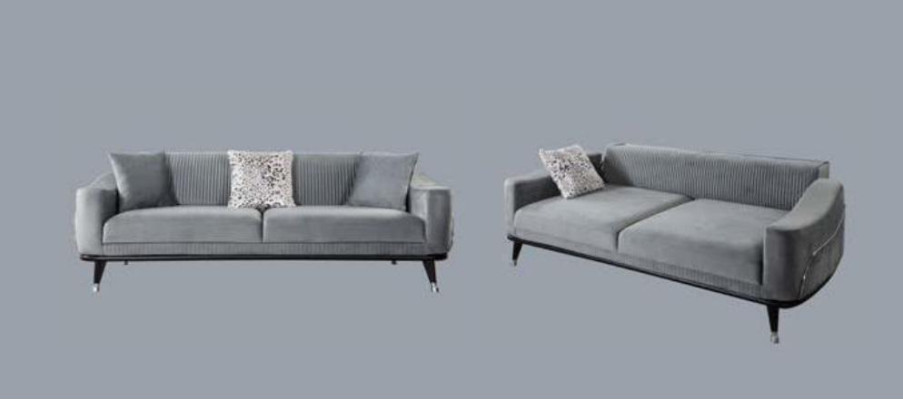 Luxury Sofa Three Seater 3 Seater Sofas Living room Couch Fabric Design new