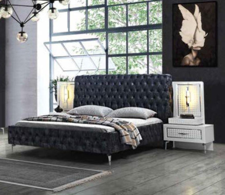 Bedside table Design Console Side Tables Sleep Room Wood Luxury