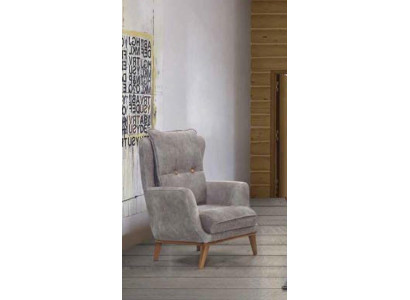 Textile Lounge Luxury Club Upholstery Relax Sofa Furniture Design Couch