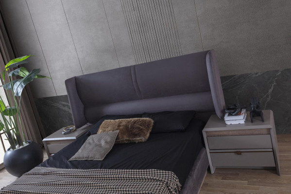 exclusive Bedroom Set Style Bed + Dressing table and 2x Bedside tables 4 pieces.
