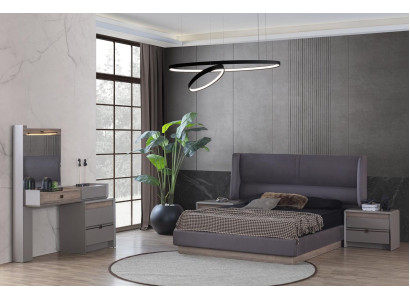 exclusive Bedroom Set Style Bed + Dressing table and 2x Bedside tables 4 pieces.