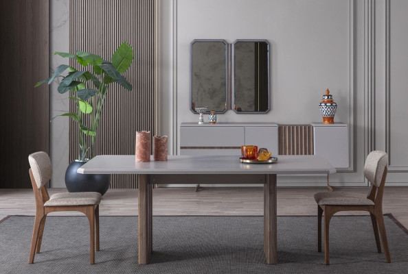 Dining room set dining set Group Table Chairs 8 pieces. Modern furniture dining set