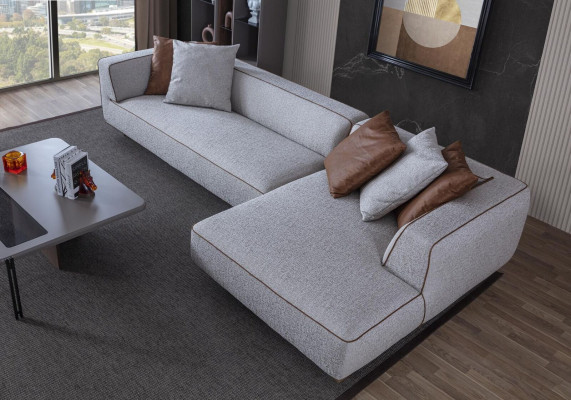 Corner suite Couch Sofa Couches Sets Gray Corner sofa Corner group Couch Sofas