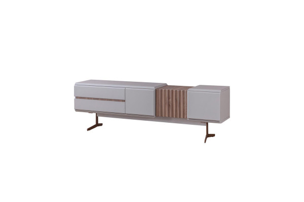 Exclusive Living room Set 2-piece TV stand Wardrobe Shelf Shelves Furniture