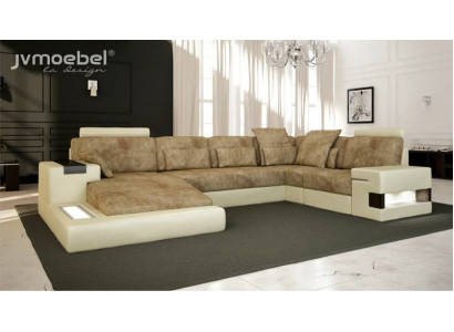 Living landscape Sofa Couch Upholstery Vintage Sofas Corner Corner sofa U-shape new