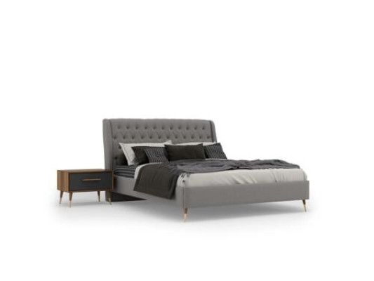 Bedroom Set Bed 2x Bedside tables Luxury Complete Modern Furniture new