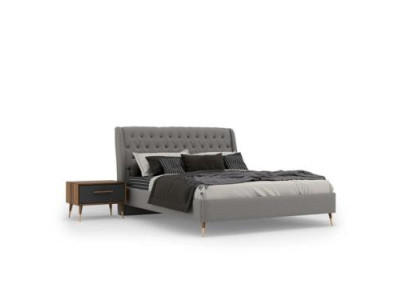 Bedroom Set Bed 2x Bedside tables Luxury Complete Modern Furniture new