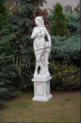 Antique style base for figures, statues, sculptures, statue garden