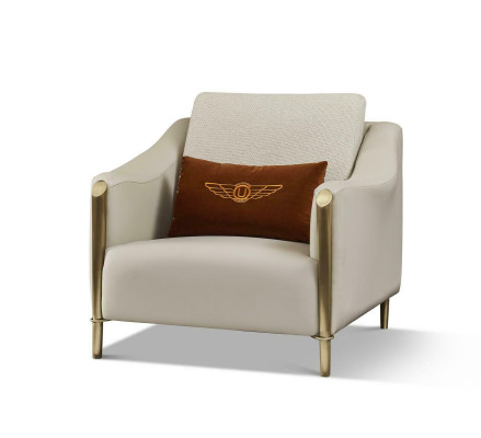Armchair Design Chair Upholstery Fabric Textile Leather Lounge TV 1 Seater Single Seater