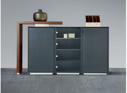 Sideboard Chest of drawers Wardrobe Console Sideboard Office furniture 221cm xxl
