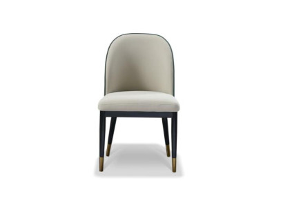 Chair Seat Upholstery Dining room Chairs Lehn Leather Wood Modern 1x new