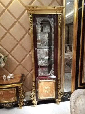 Wall unit set showcases display case chest of drawers living room furniture decoration furnishings