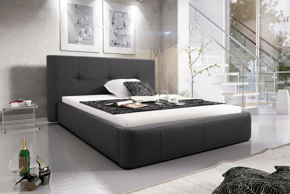 Bed Upholstery Design Luxury Double Hotel Beds Sleep Room Modern Leather