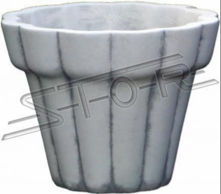 Flower Basket Figures Flower Vase Vessel Statue Garden Patio Decoration