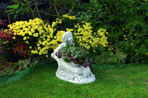 Flower pot plant pot decoration figure vases natural flower pots garden