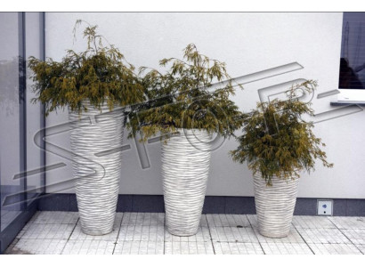 Flower pot plant pot decoration vases figure garden flower pots natural