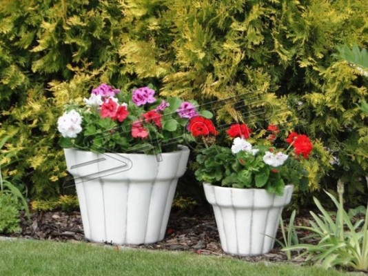Flower pot plant pot decoration vases garden nature figure flower pots