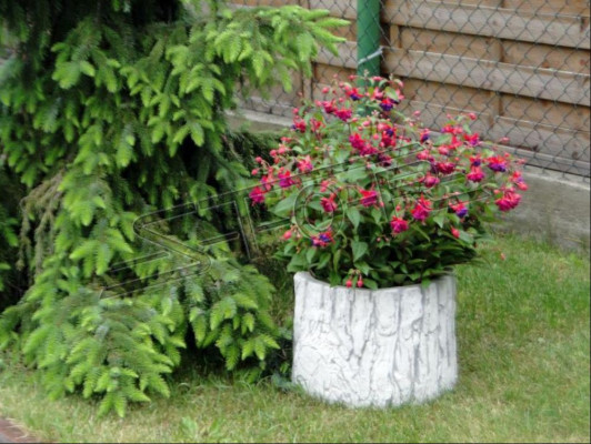 Flower pot plant pot nature decoration vases garden figure flower pots