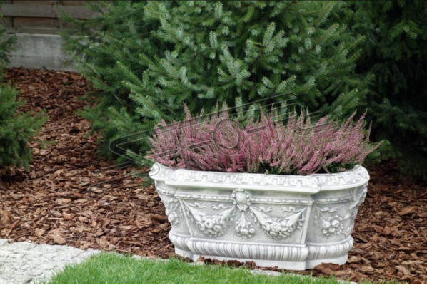 Flower pots decorative box pot flowers pots XXL garden concrete terrace