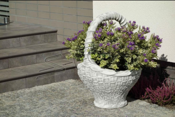 Flower pots box decorative pot flowers pots XXL concrete garden terrace