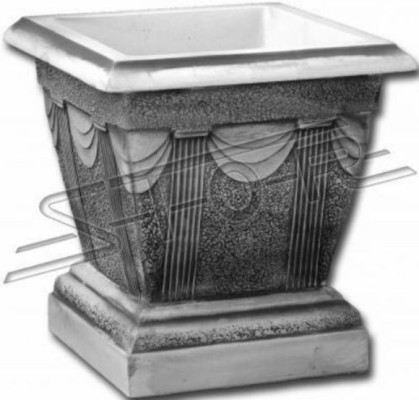 Flower vase flowers box garden stone decoration decorative flowers