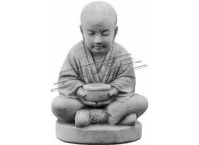 Buddha sculpture in stone effect sculpture for garden decorative figure