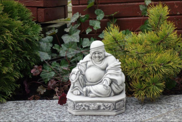 Buddha sculpture in stone effect. Large sculpture decorative for garden figure