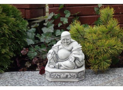 Buddha sculpture in stone effect. Large sculpture decorative for garden figure