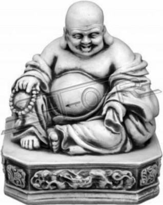 Buddha sculpture in stone effect. Large sculpture decorative for garden figure