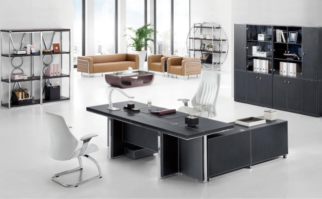 Office set 2 pieces. Chef Desk Filing cabinet Study room Furnishings