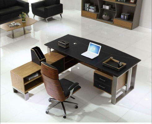 Office Set Desk Study room 2 pieces. Armchair Table Office Furnishings Furniture