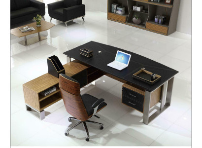 Office Set Desk Study room 2 pieces. Armchair Table Office Furnishings Furniture