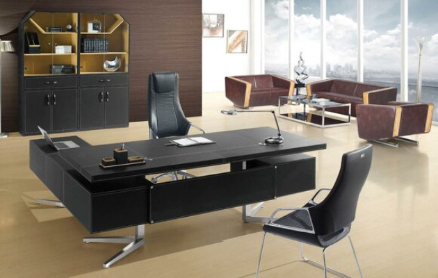 Office furniture set corner desk filing cabinet designer modern decorative furniture