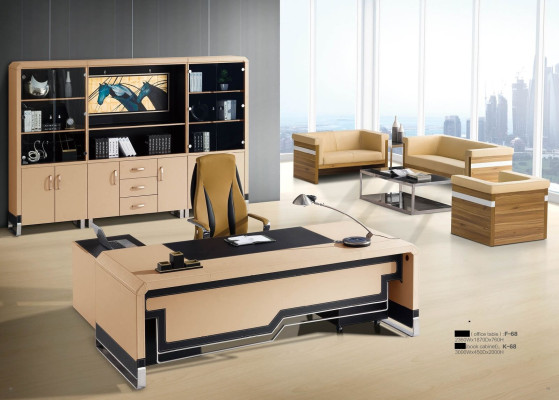 Office furniture set corner desk filing cabinet designer modern furniture