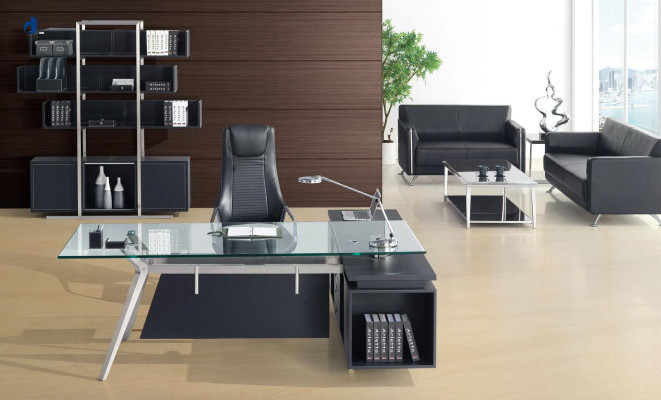 Office furniture Set Desk Filing cabinet Designer Wall shelf modern