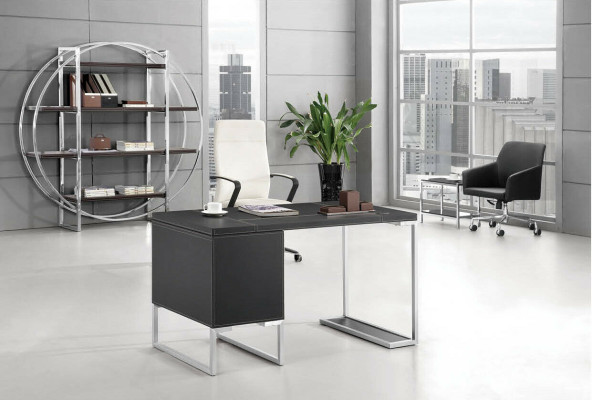 Office furniture set desk filing cabinet designer modern furniture 2 pieces.
