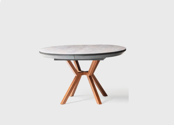 Kitchen Table Brown Round Dining table Luxury Dining room table Dining room Wood