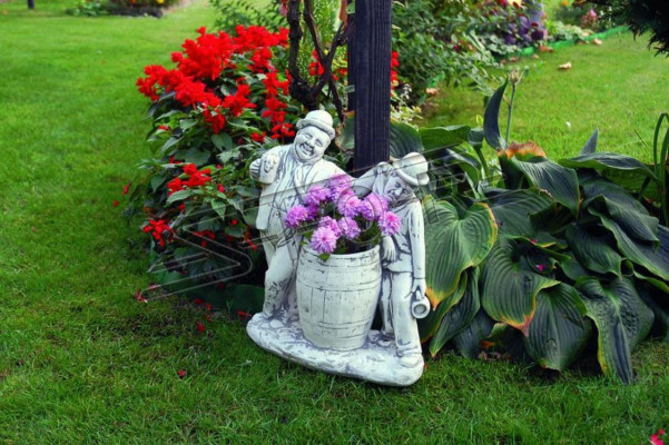 Charlie Chaplin flower pot plant pot decoration figure flower pots