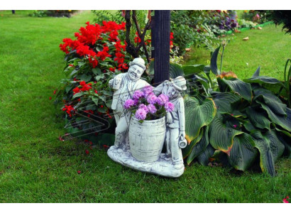 Charlie Chaplin flower pot plant pot decoration figure flower pots