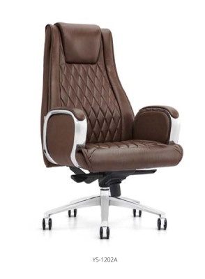 Executive Chair Armchair Leather Upholstery Office Decorative Chair Swivel Computer Chairs Seat