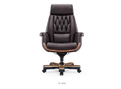 Executive Chair Armchair Leather Upholstery Decorative Office Chair Swivel Computer Chairs Seat