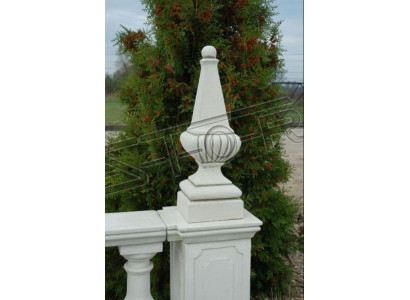 Decoration Cone Columns Stone Antique Style Roman Stand Decoration