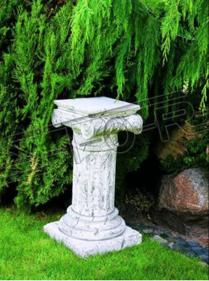 Decoration Column Columns Stone Antique Style Roman Decor White Stand Base
