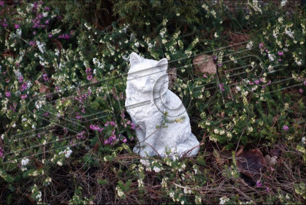 Decorative Garden Decoration Cat Patio Figures Stone Figure Statue