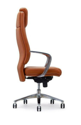 Decorative Armchair Leather Upholstery Swivel Computer Furniture Chairs Office Chair