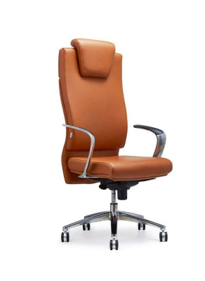 Decorative Armchair Leather Upholstery Swivel Computer Furniture Chairs Office Chair